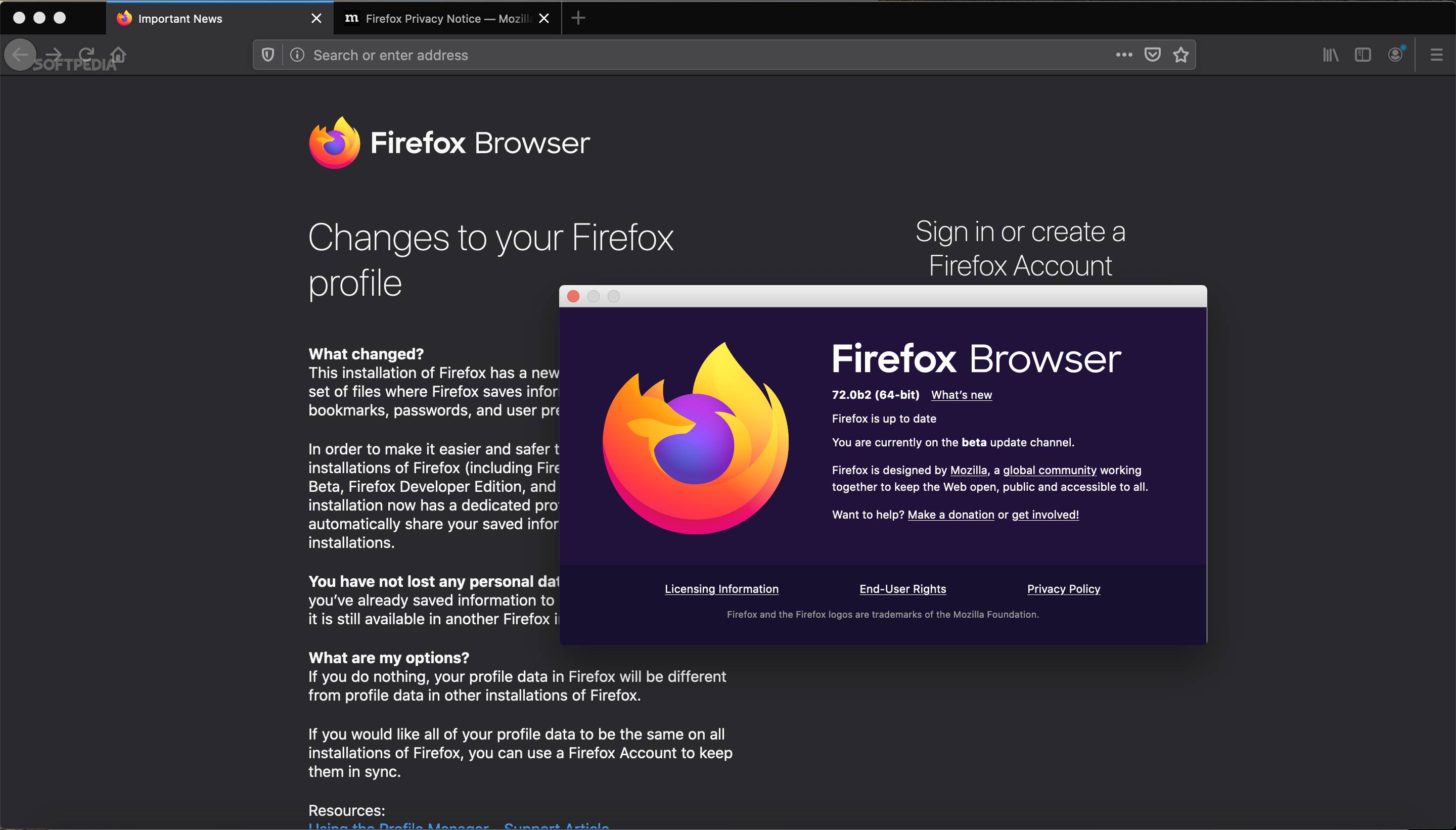 firefox support for mac